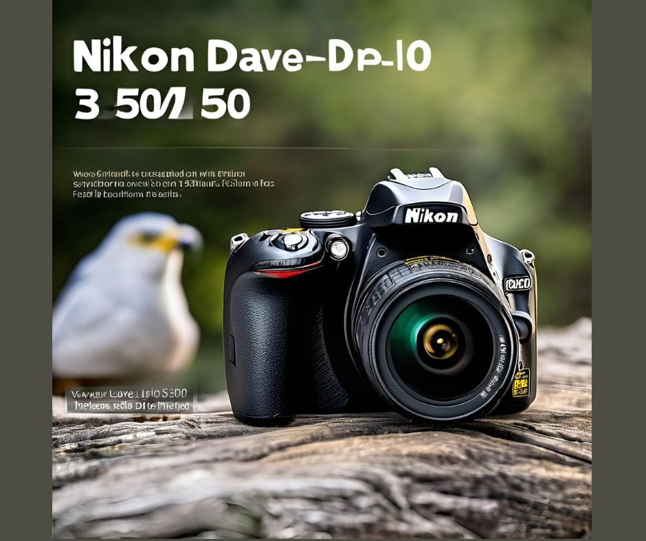 Nikon D3500 in action